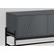 Monarch Specialties Tv Stand, 60 Inch, Console, Storage Cabinet, Living Room, Bedroom, Grey Laminate I 2739 - alternate 6